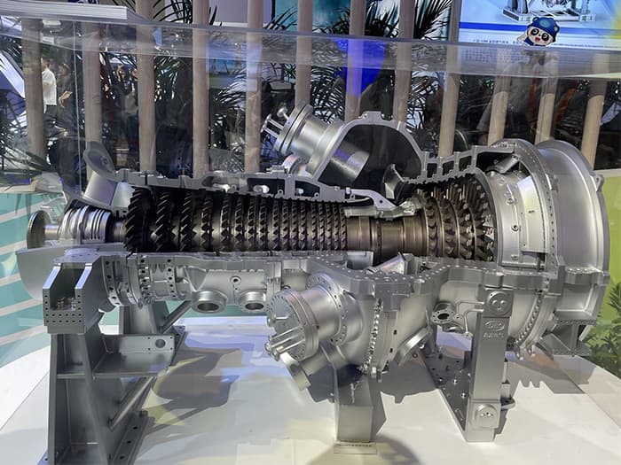 Turbine Cutaway Model